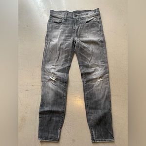 R13 Relaxed Skinny Denim in size 24.